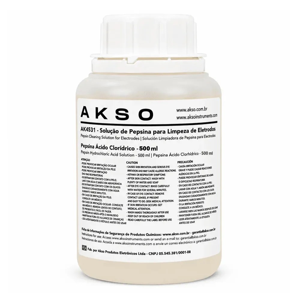 Solucion x 500ml de Limpieza - Modelo: AK4531-KCI-500 - AKSO | Stock: 10 - SAP: 333020015