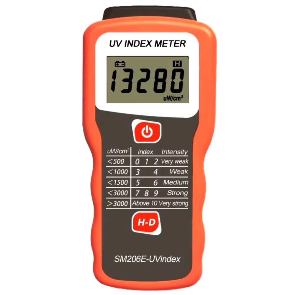 Medidor de Radiacion UVA+UVB - Modelo: SM206E - ECYMETER | Stock: 10 - SAP: 362030001