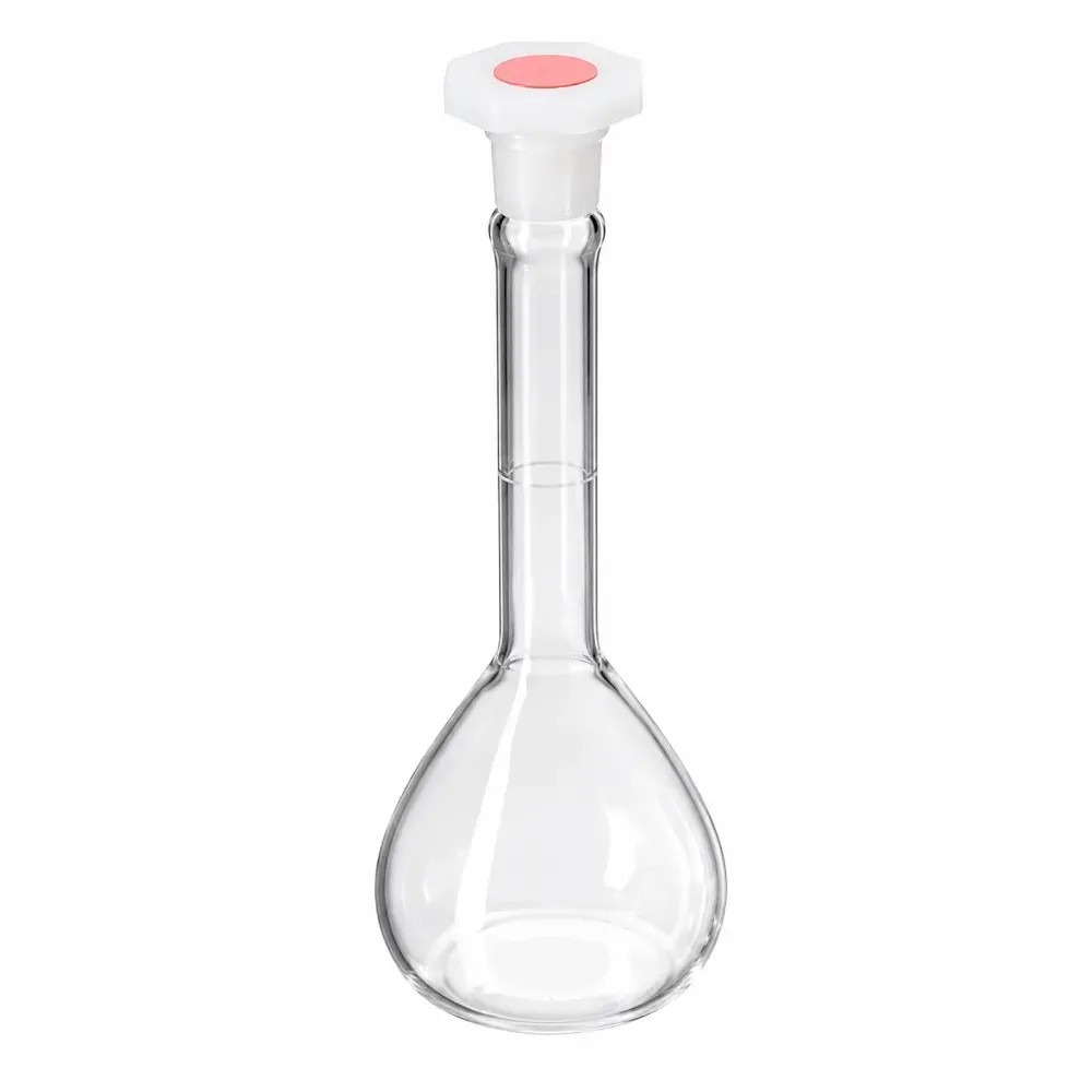 Fiola 5ml Vidrio con Tapa de PEN-13,ASTM Graduado - GlASSCO | Stock: 100 - SAP: 397030003