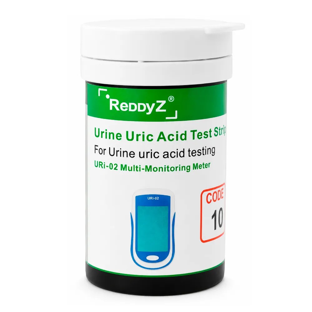 Tiras Reactivas P/Acido Urico en Orina x 25 Test - RedDyZ | Stock: 50 - SAP: 401010001