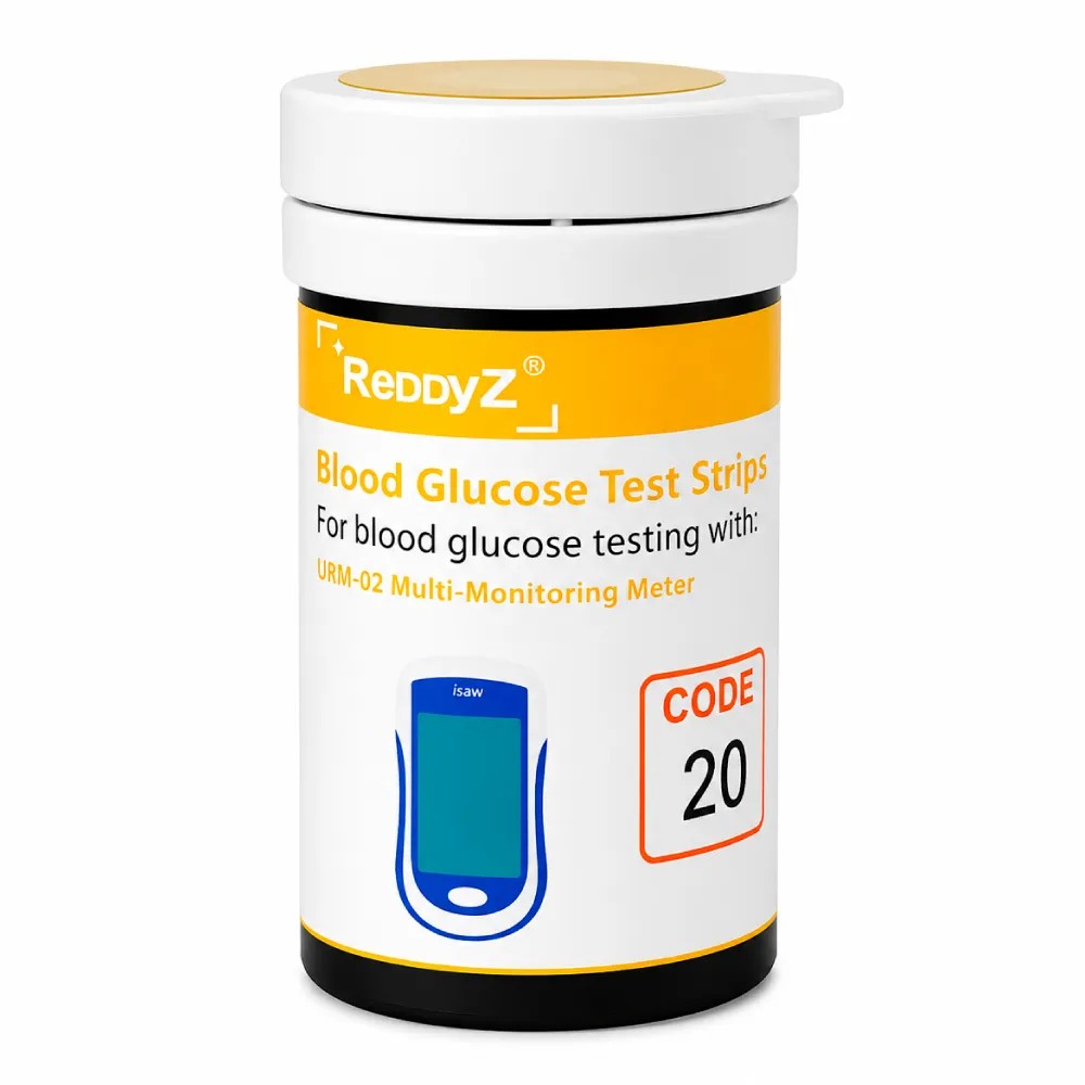 Tiras Reactivas P/Glucosa en Sangre x 25 Test - RedDyZ | Stock: 50 - SAP: 401010004
