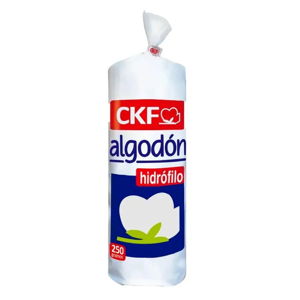Algodón Hidrofilo CKF - Bolsa 250gr - CKF | Stock: 100 - SAP: 406030004