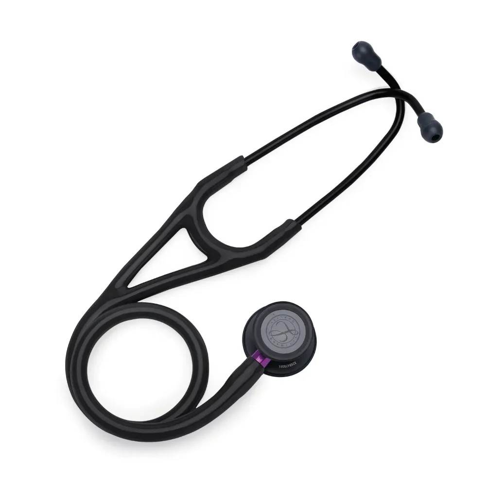 Estetoscopio LITTMANN CARDIOLOGY IV Negro Black Edition Vástago Violeta 6203 - LITTMANN | Stock: 10 - SAP: 408020034