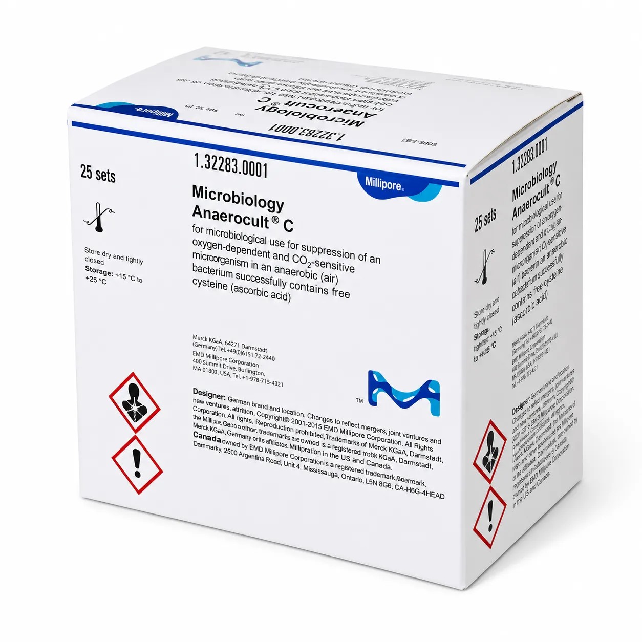 Anaerocult® C para Microbiología REF: 1.32383 - MERCK | Stock: 5 - SAP: 412010025