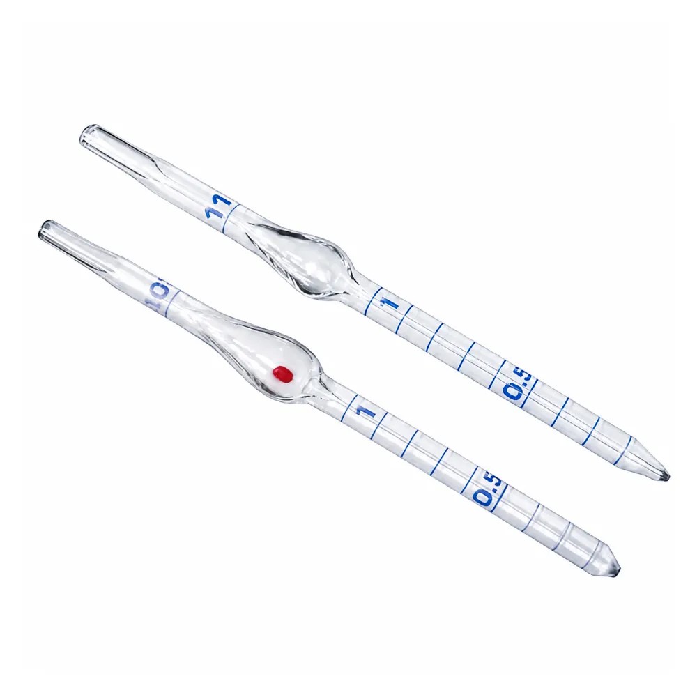 Pipetas Para Globulos Blancos de Vidrio x 12 cm - HBG | Stock: 100 - SAP: 419030001