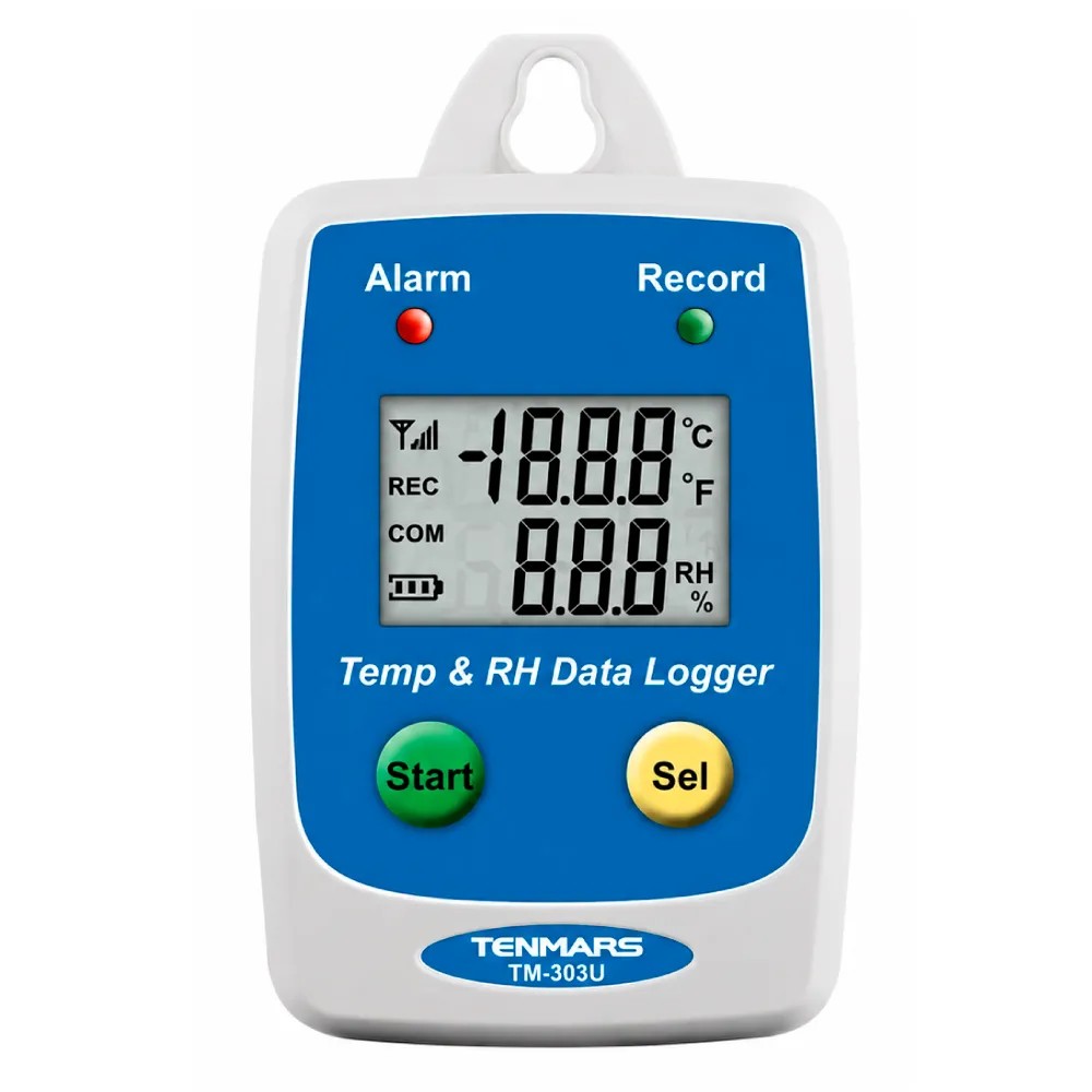 Datalogger Digital Registrador de Temperatura -40 a 85°C y Humedad 1% a 100% HR. Modelo: TM-305U - TENMARS | Stock: 4 - SAP: 420020001