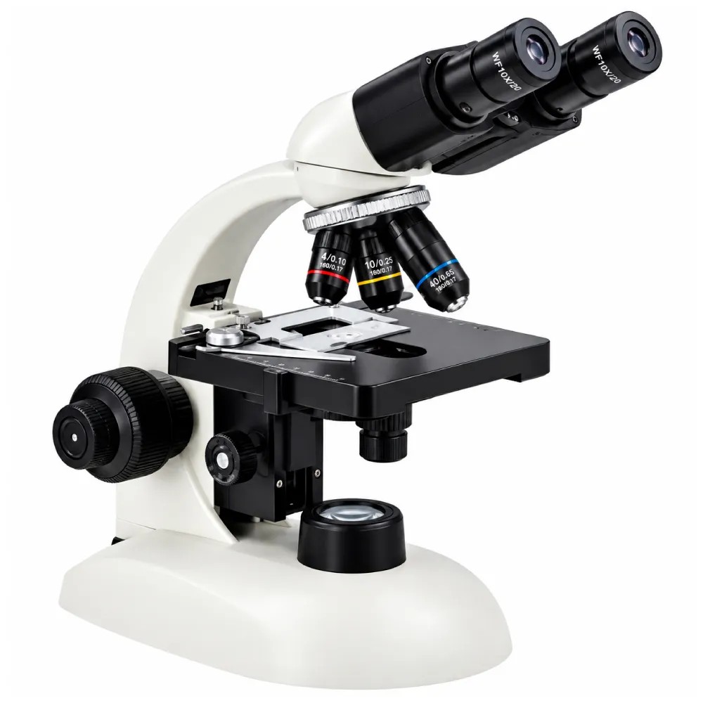 Microscopio Binocular Luz LED Acromatico Con Batería Recargable – Modelo: LT-C204-B - LABOR TECH | Stock: 5 - SAP: 440020001