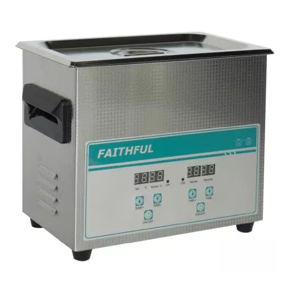 Limpiador Ultrasónico 3.2 Litros Para Limpieza De Instrumentos - Modelo: FSF-020S - FAITHFUL | Stock: 8 - SAP: 186040072