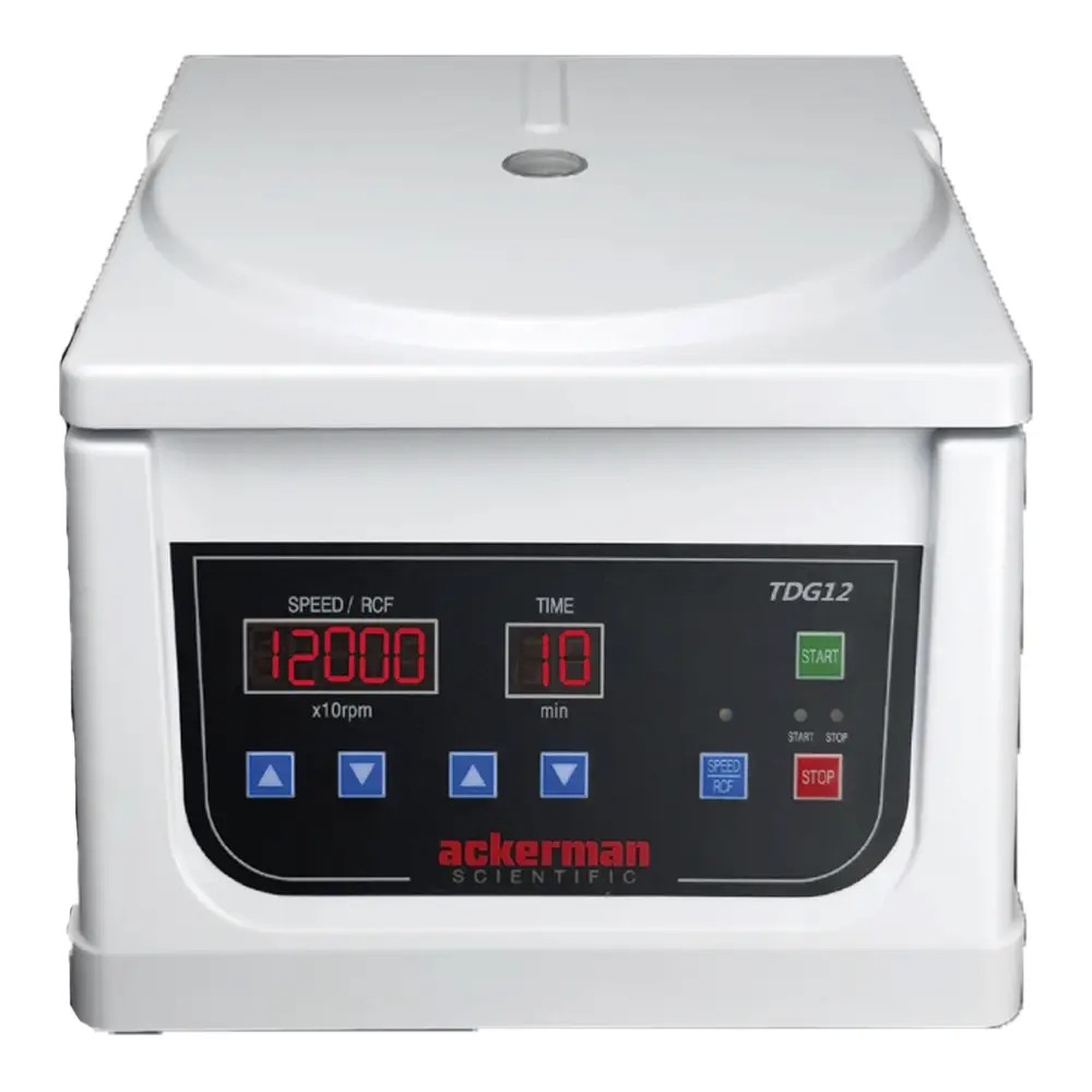 Centrífuga Microhematocrito 24 Capilares Digital Rpm 0 -12,000– Modelo: TDG-12 - ACKERMAN SCIENTIFIC | Stock: 13 - SAP: 257040003