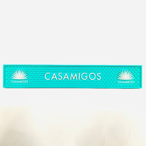 Teal Rail Bar Mat - TED1003