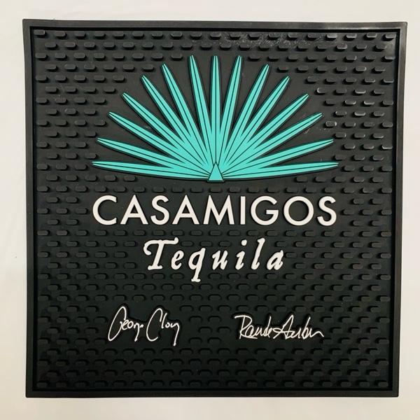 Black Tequila Bar Mat Signatures - TED1038