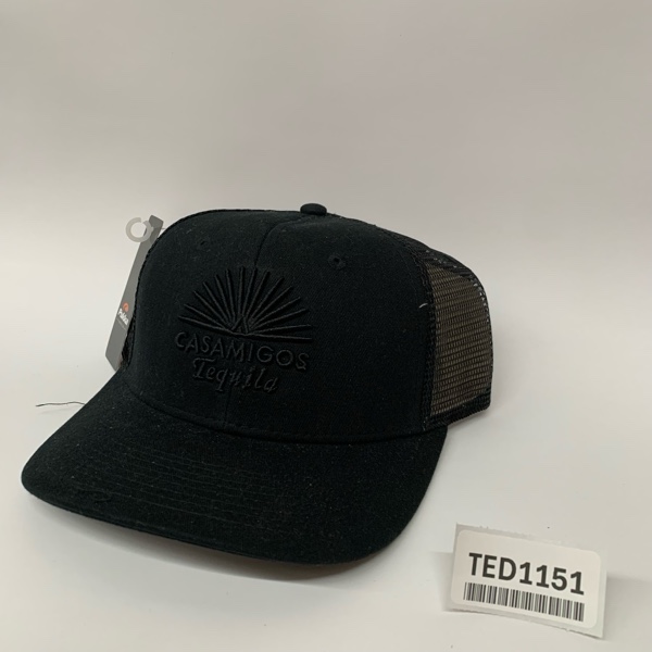 Black Hat Black Casamigos Logo - TED1151