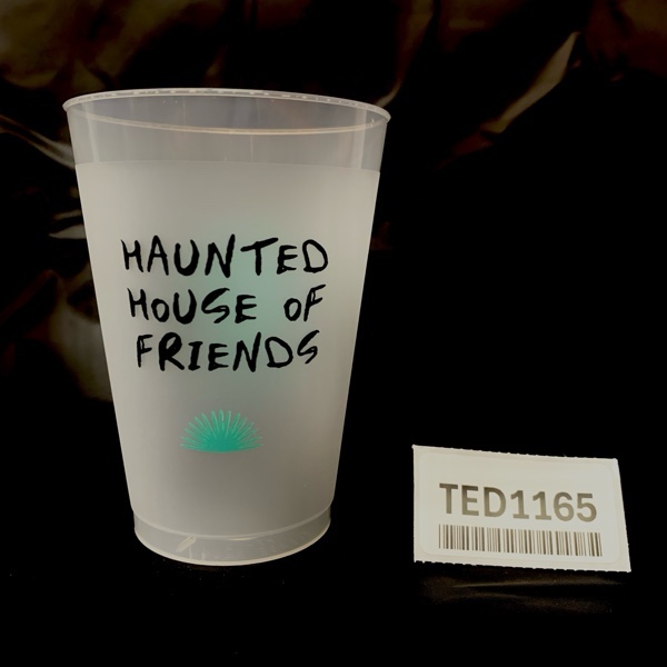 12oz Hunted House of Friends Frosted Cup - TED1165