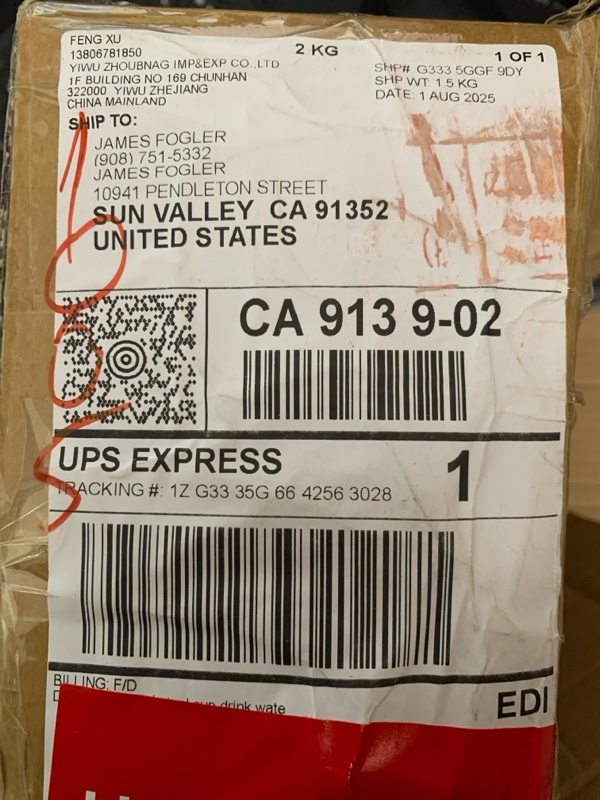 Water Bottles Samples ? Set of 2 - TED1170