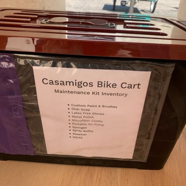 Vending Tricycle Cart - TED1185