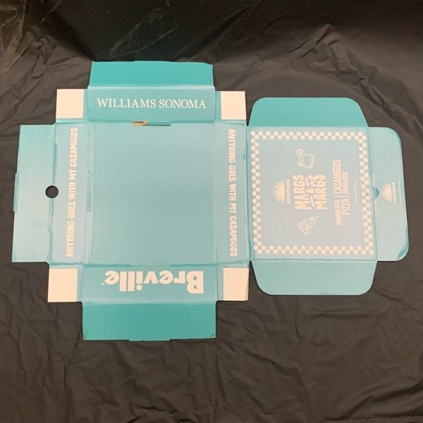 🗑️ Disposed Pizza Box 11x10x3" Williams Sonoma & Breville - TED1194