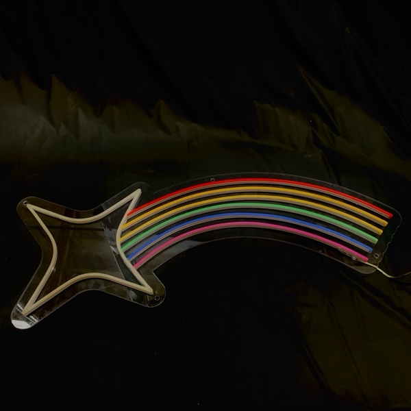 Colorful Shooting Star Neon Light - TED1237