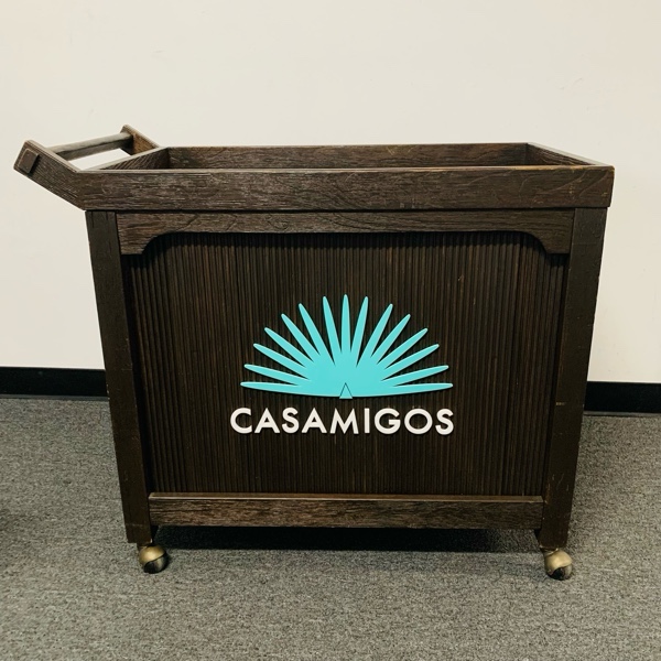 Brown Push Bar Cart - TED1242