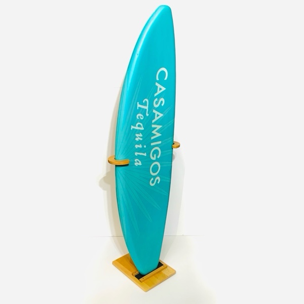 Teal Surfboard with Stand - TED1254