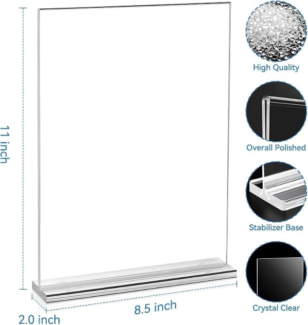 Acrylic Sign Holder - TED1267