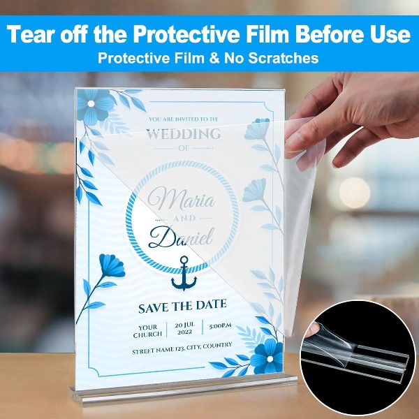 Acrylic Sign Holder - TED1267