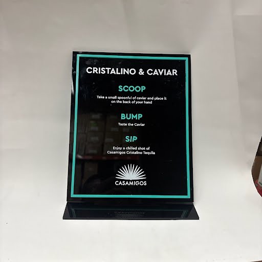 Cristalio & Caviar Menu - TED1274