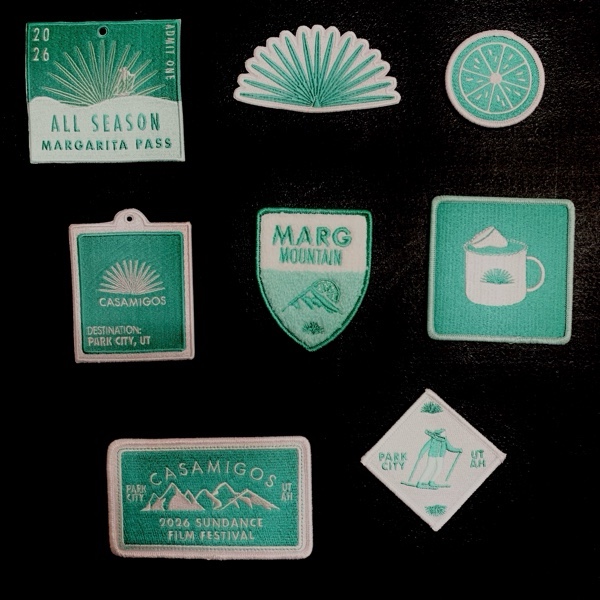 Box of Embroidered Patches for Sundance - TED1279