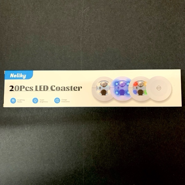 LED Coasters Box of 400 - TED1286