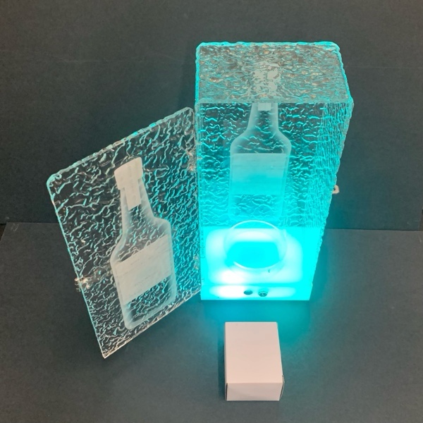 Box Bottle Display - TED1292