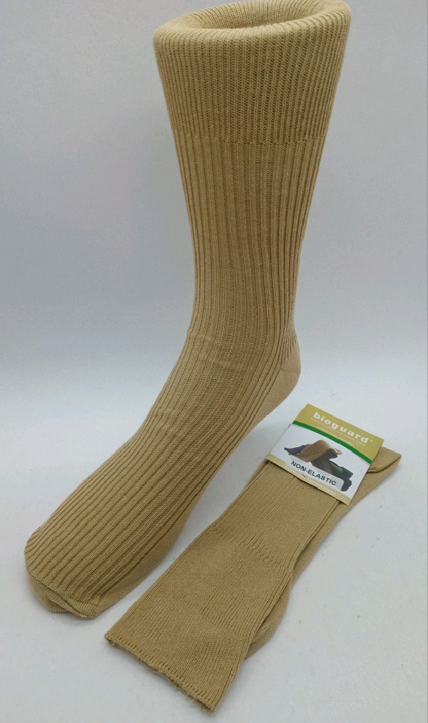 Formal Non Elastic Socks - Light Khaki
