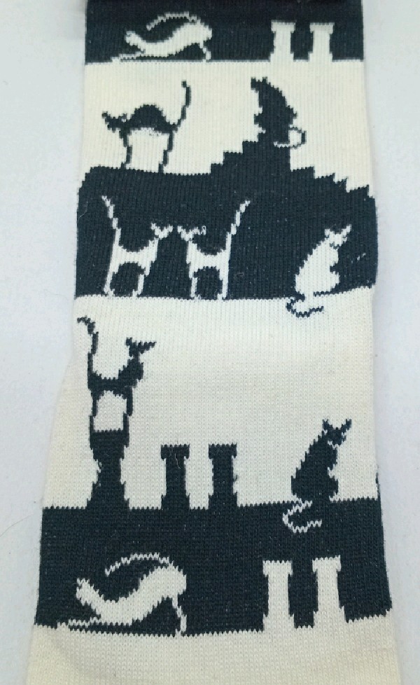 Toe Socks with Cat Design