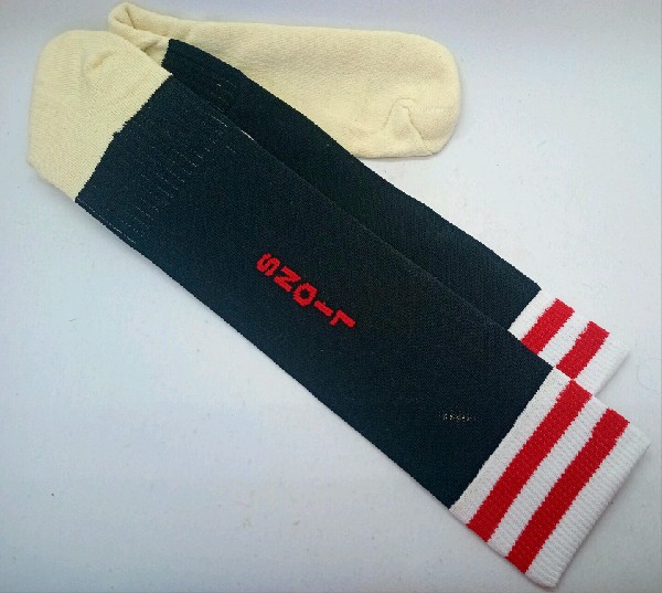 Lions Nylon Rugby with Padded Foot - Black, Red & White