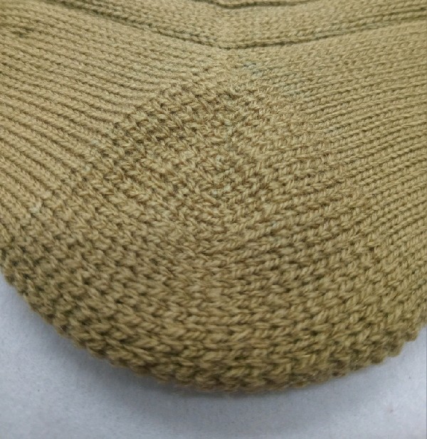Khaki Golfhose - Reinforced Heel & Toe