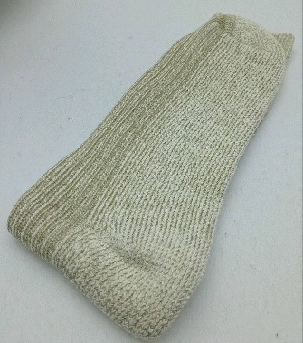 Industrial Socks - Padded Foot - Khaki Melange