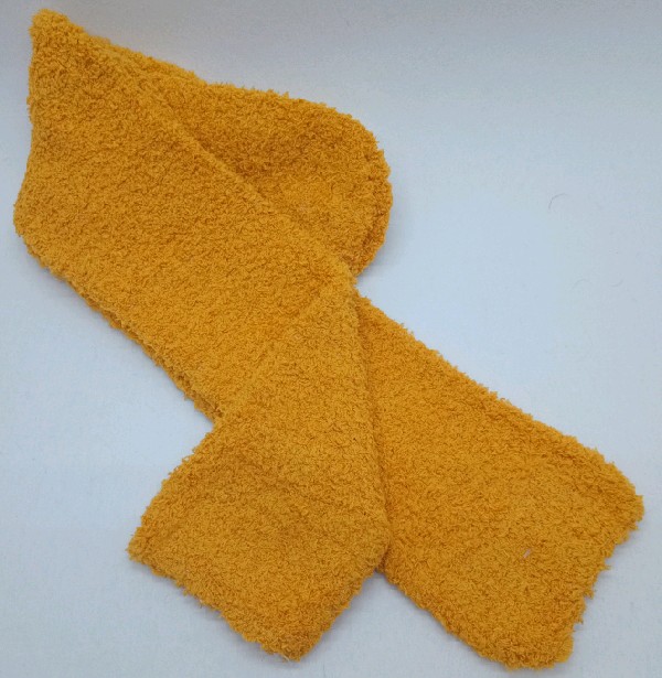 Knee High - Plain Terry - Mustard