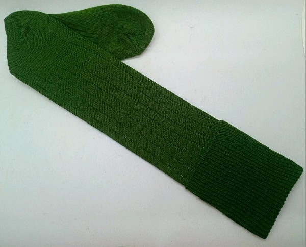 Olive Green Golfhose - Reinforced Heel & Toe