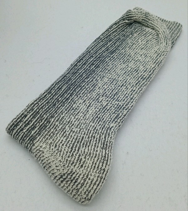 Industrial Socks - Padded Foot - Black Melange