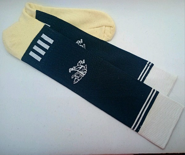 Sharks 1 Nylon Rugby with Padded Foot - Black & White