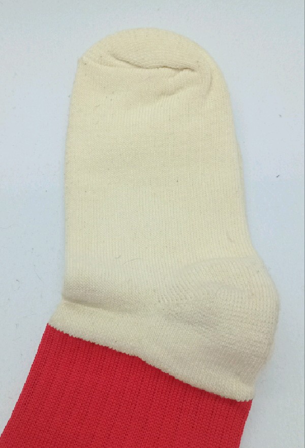 Nylon Hockey with Padded Foot - Plain Red