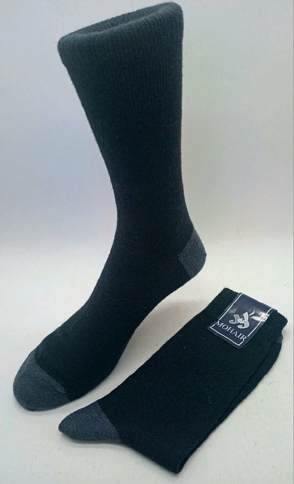 Formal Mohair Sock - Black