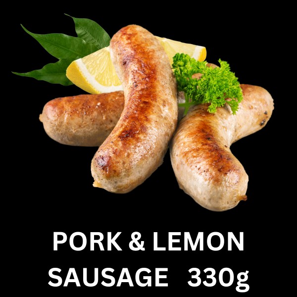 Pork & Lemon Sausage CN 330G