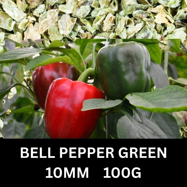 Bell Pepper Green 10mm 100g