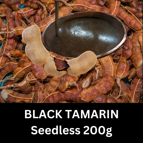 Tamarin Black Seedless (Khans) 200g