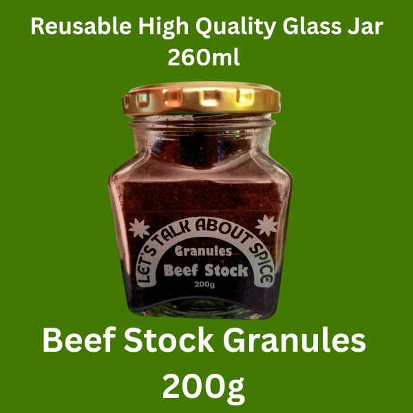260ml Spice Jar - Beef Stock Granules 200g