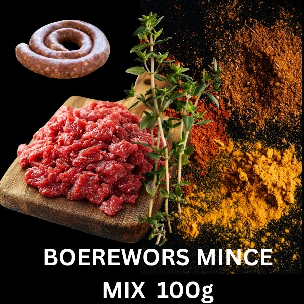 Boerewors Mince Mix 100g