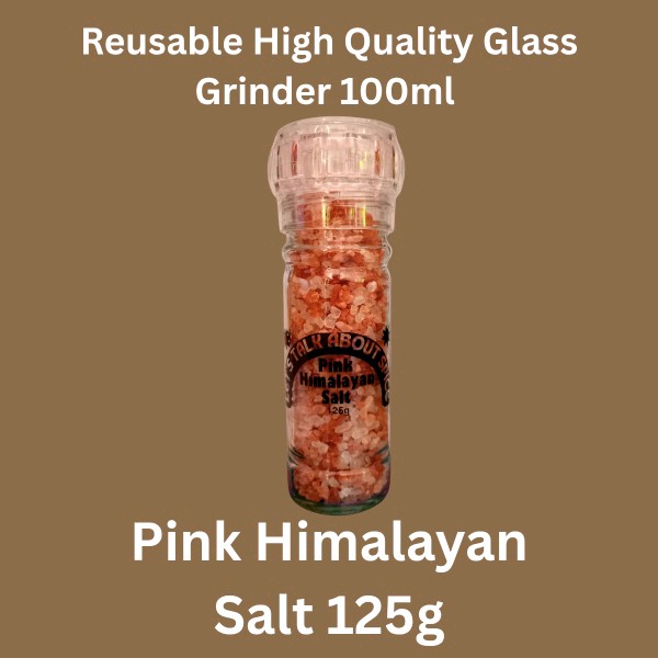 100ml Grinder - Pink Himalayan Salt 125g