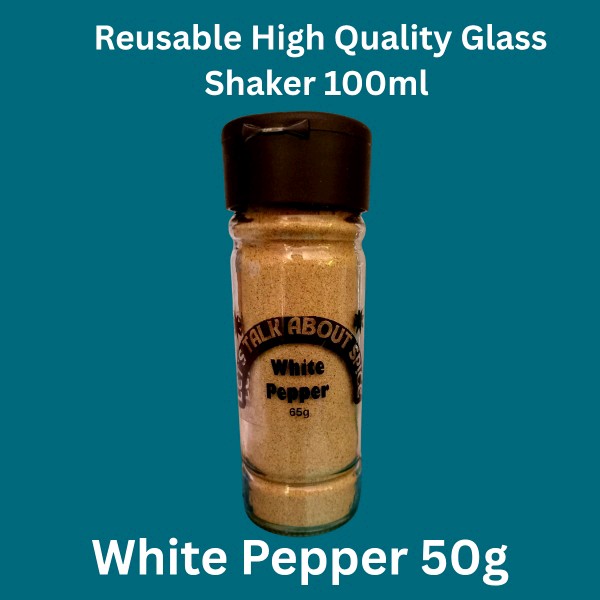 100ml Shaker White Pepper