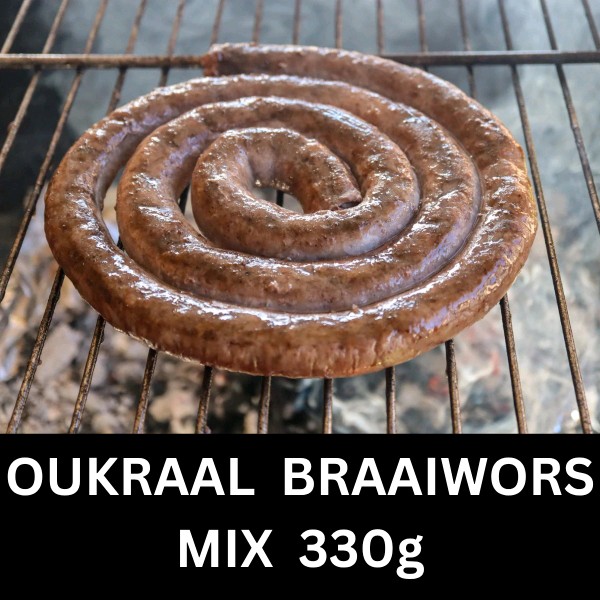 Oukraal Braaiwors FH 330g