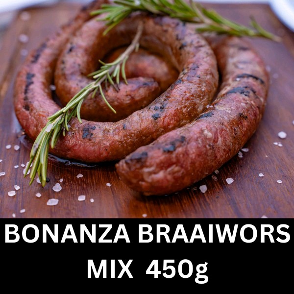 Bonanza Braaiwors Mix 450g