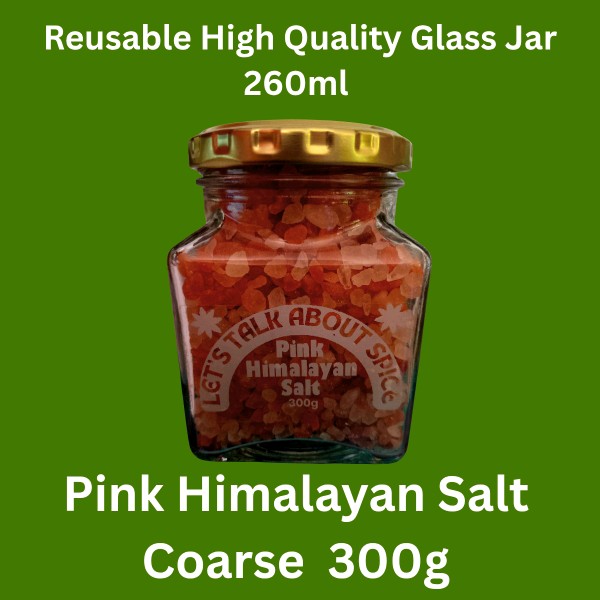260ml Spice Jar  - Himalayan Pink Salt 300g